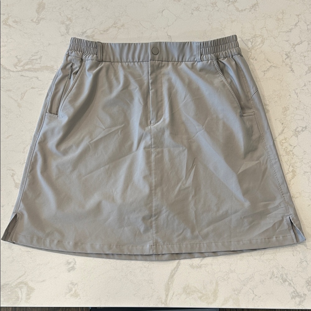 Baleaf‎ Women’s Skort Gray Women's Grey Large Gorpcore Hiking Outdoor